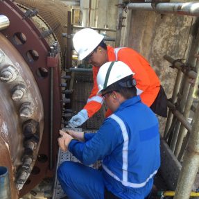 INSTALLATION OF CLAMP LEAK SEALING